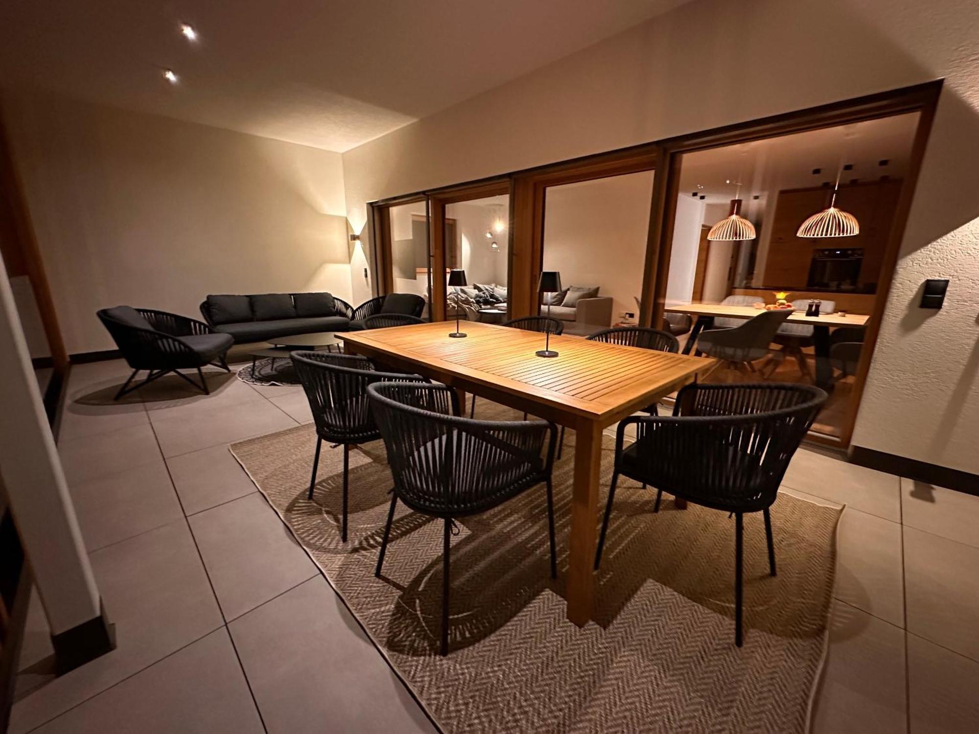 סן ולנטינו אלה מוטה Premium Apartment Am Haidersee Und Reschensee - Resort Haideralm Schoeneben מראה חיצוני תמונה